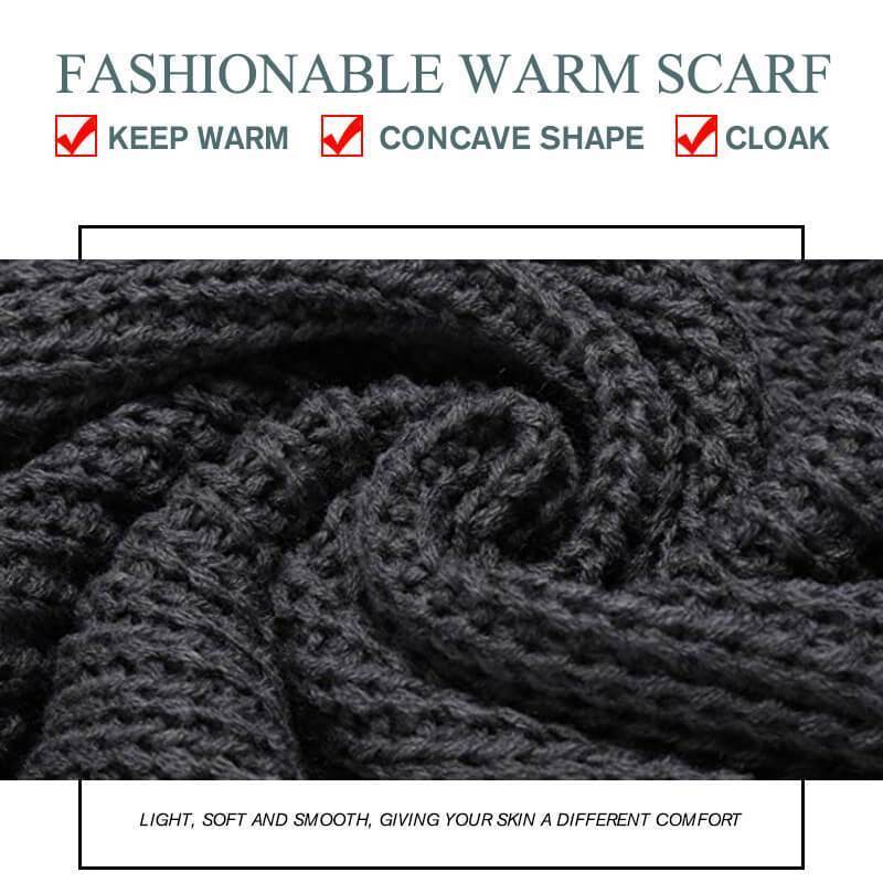 Sleeve Wool Scarf