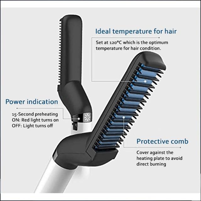 Beard & Hair Straightener Comb