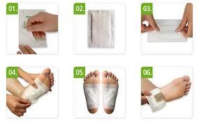 Detox Herbal Foot Patches ( Set of 30 pcs )